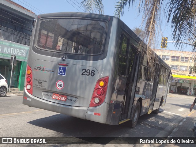 Radial Transporte Coletivo 296 na cidade de Poá, São Paulo, Brasil, por Rafael Lopes de Oliveira. ID da foto: 11486168.