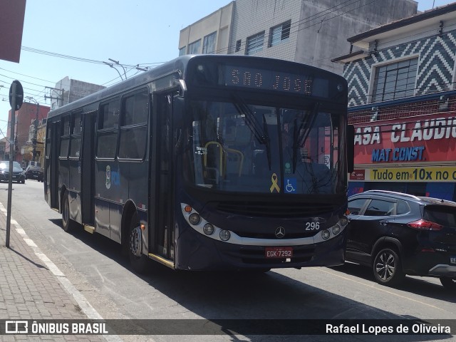 Radial Transporte Coletivo 296 na cidade de Poá, São Paulo, Brasil, por Rafael Lopes de Oliveira. ID da foto: 11486160.