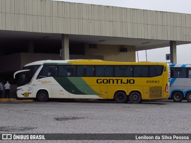 Empresa Gontijo de Transportes 19190 na cidade de Caruaru, Pernambuco, Brasil, por Lenilson da Silva Pessoa. Número da foto: #11487187.