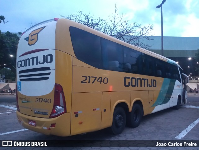 Empresa Gontijo de Transportes 21740 na cidade de Bauru, São Paulo, Brasil, por Joao Carlos Freire. ID da foto: 11486932.