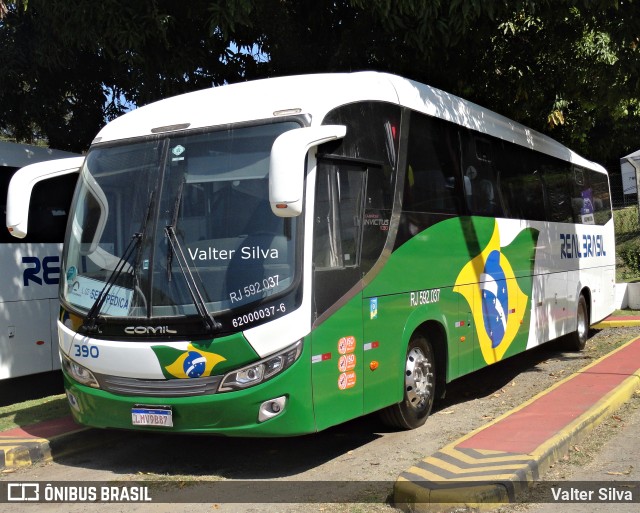 Real Brasil Turismo 390 na cidade de Itaguaí, Rio de Janeiro, Brasil, por Valter Silva. ID da foto: 11487104.