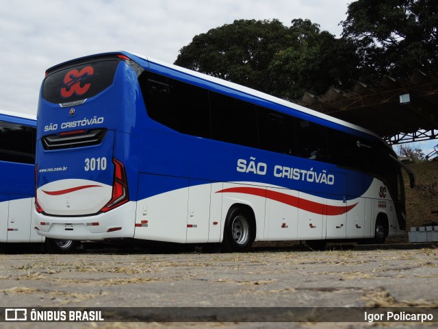 Viação São Cristóvão 3010 na cidade de Divinópolis, Minas Gerais, Brasil, por Igor Policarpo. ID da foto: 11488141.