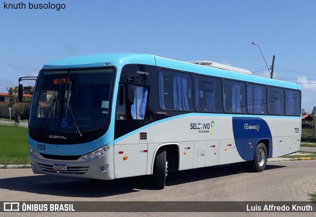 TransPessoal Transportes 733 na cidade de Rio Grande, Rio Grande do Sul, Brasil, por Luis Alfredo Knuth. Número da foto: #11486515.