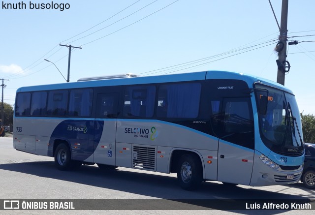 TransPessoal Transportes 733 na cidade de Rio Grande, Rio Grande do Sul, Brasil, por Luis Alfredo Knuth. Número da foto: #11486511.