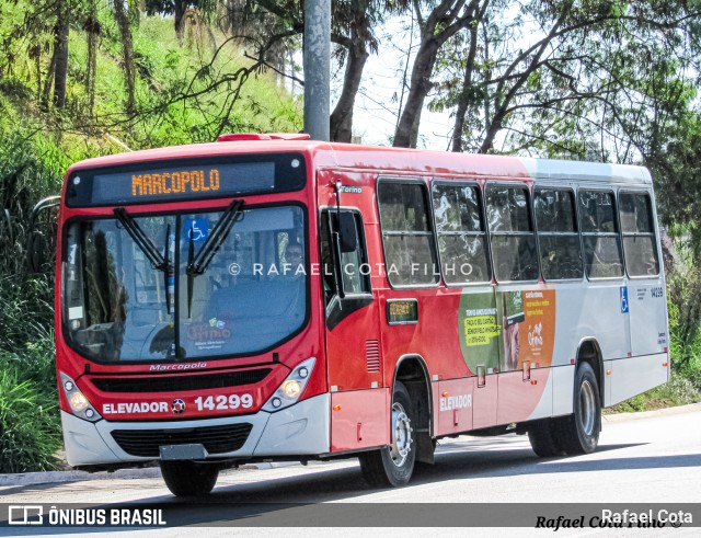 Expresso Unir 14299 na cidade de Belo Horizonte, Minas Gerais, Brasil, por Rafael Cota. Número da foto: #11485968.