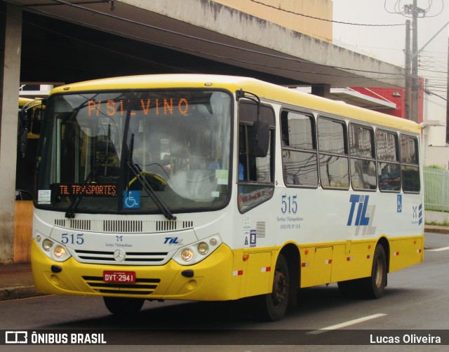 TIL Transportes Coletivos 515 na cidade de Londrina, Paraná, Brasil, por Lucas Oliveira . Número da foto: #11486467.