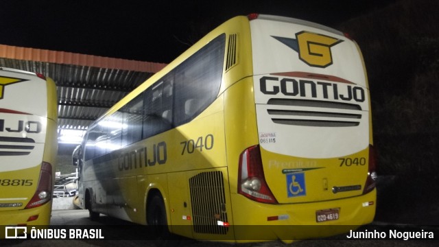 Empresa Gontijo de Transportes 7040 na cidade de João Monlevade, Minas Gerais, Brasil, por Juninho Nogueira. ID da foto: 11489155.