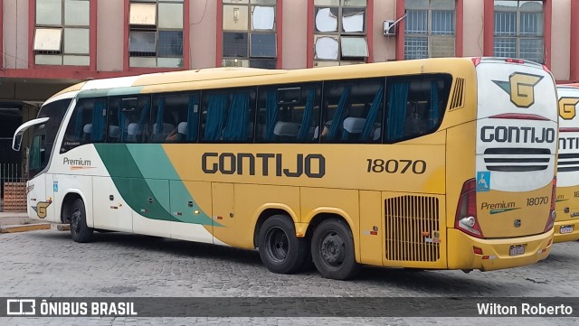Empresa Gontijo de Transportes 18070 na cidade de Governador Valadares, Minas Gerais, Brasil, por Wilton Roberto. Número da foto: #11490808.