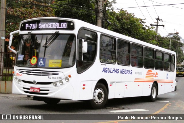 Viação Agulhas Negras RJ 169.016 na cidade de Volta Redonda, Rio de Janeiro, Brasil, por Paulo Henrique Pereira Borges. Número da foto: #11490587.