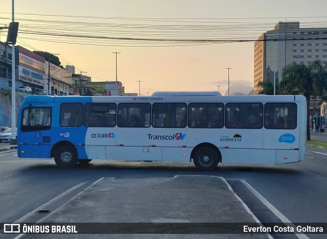 Nova Transporte 22316 na cidade de Cariacica, Espírito Santo, Brasil, por Everton Costa Goltara. Número da foto: #11489032.
