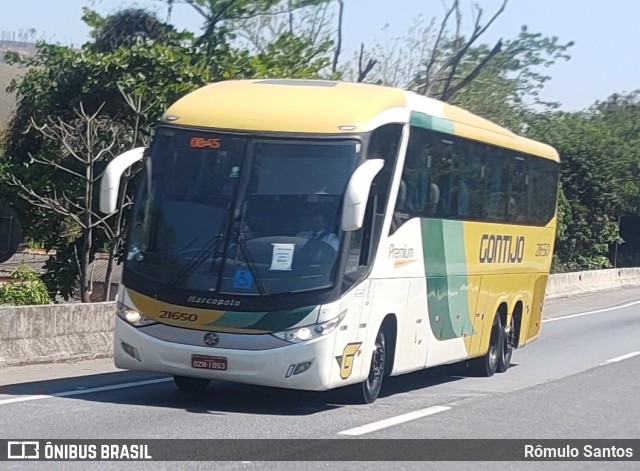 Empresa Gontijo de Transportes 21650 na cidade de Resende, Rio de Janeiro, Brasil, por Rômulo Santos. ID da foto: 11489705.