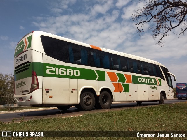 Empresa Gontijo de Transportes 21680 na cidade de Brasília, Distrito Federal, Brasil, por Émerson Jesus Santos. ID da foto: 11491313.