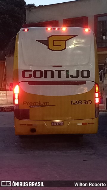 Empresa Gontijo de Transportes 12830 na cidade de Governador Valadares, Minas Gerais, Brasil, por Wilton Roberto. Número da foto: #11490790.