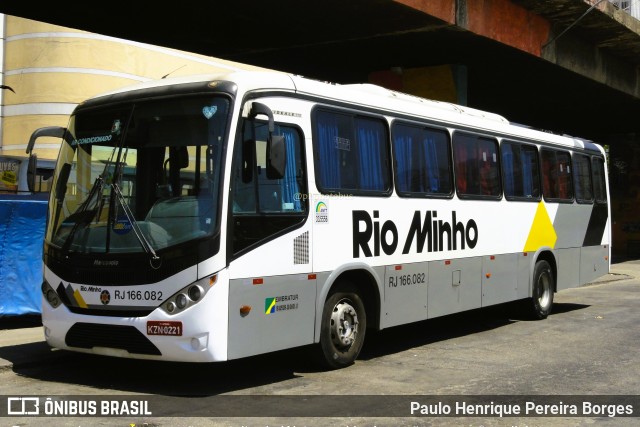 Transturismo Rio Minho RJ 166.082 na cidade de Nova Iguaçu, Rio de Janeiro, Brasil, por Paulo Henrique Pereira Borges. Número da foto: #11490523.