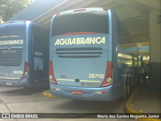 Viação Águia Branca 26740 na cidade de Salvador, Bahia, Brasil, por Mario dos Santos Nogueira Junior. Número da foto: #11490591.