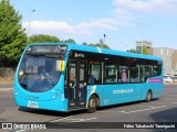 Arriva 3651 na cidade de Luton, Bedfordshire, Inglaterra, por Fábio Takahashi Tanniguchi. ID da foto: :id.