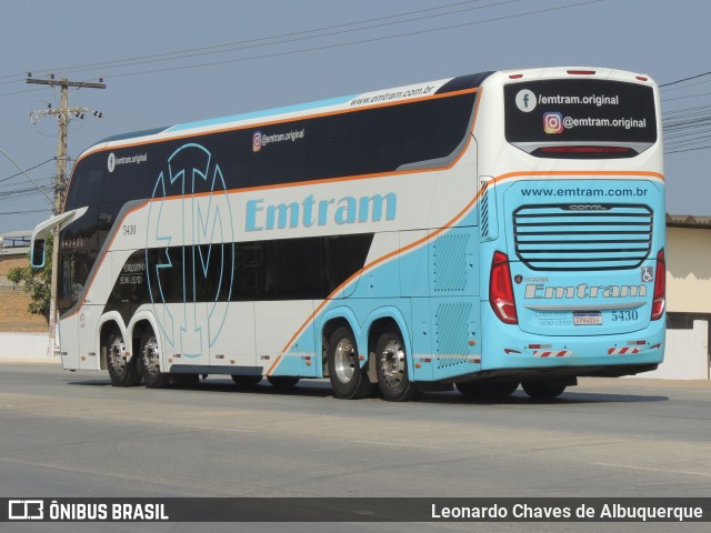 Emtram 5430 na cidade de Santa Maria da Vitória, Bahia, Brasil, por Leonardo Chaves de Albuquerque. ID da foto: 11493428.