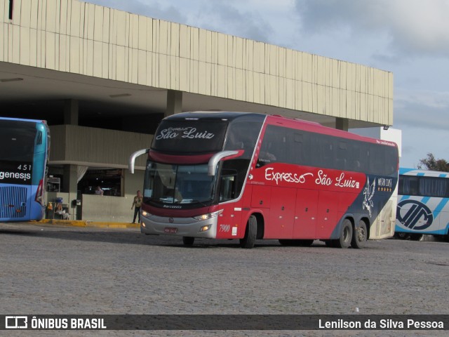 Expresso São Luiz 7900 na cidade de Caruaru, Pernambuco, Brasil, por Lenilson da Silva Pessoa. Número da foto: #11493154.