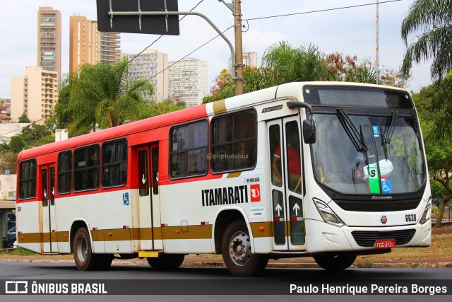 Expresso Itamarati 6630 na cidade de Ribeirão Preto, São Paulo, Brasil, por Paulo Henrique Pereira Borges. ID da foto: 11493013.