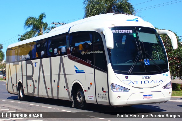 Viação Atibaia São Paulo 1120 na cidade de Atibaia, São Paulo, Brasil, por Paulo Henrique Pereira Borges. Número da foto: #11493040.