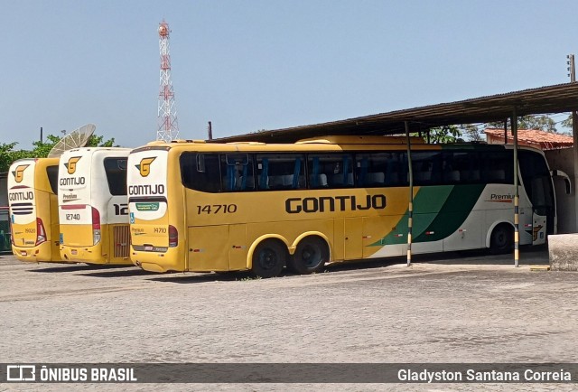 Empresa Gontijo de Transportes 14710 na cidade de Aracaju, Sergipe, Brasil, por Gladyston Santana Correia. ID da foto: 11491647.