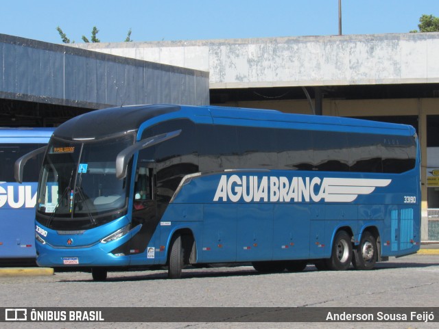 Viação Águia Branca 33190 na cidade de Campos dos Goytacazes, Rio de Janeiro, Brasil, por Anderson Sousa Feijó. ID da foto: 11495208.