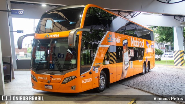 Empresa de Ônibus Nossa Senhora da Penha 62000 na cidade de Joinville, Santa Catarina, Brasil, por Vinicius Petris. Número da foto: #11494572.