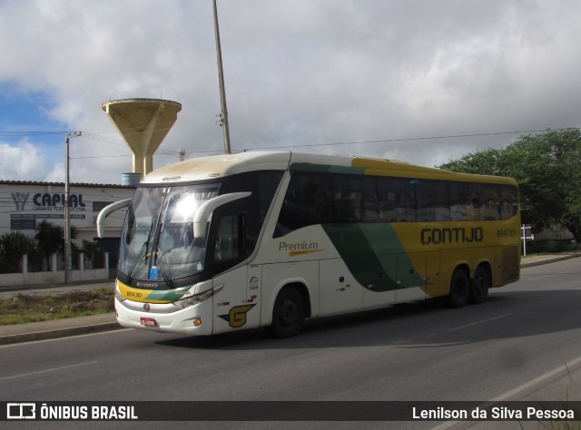 Empresa Gontijo de Transportes 18430 na cidade de Caruaru, Pernambuco, Brasil, por Lenilson da Silva Pessoa. ID da foto: 11495010.