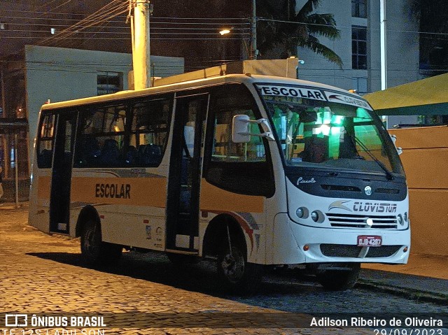 Clovis Turismo 4287 na cidade de São Lourenço, Minas Gerais, Brasil, por Adilson Ribeiro de Oliveira. ID da foto: 11494979.