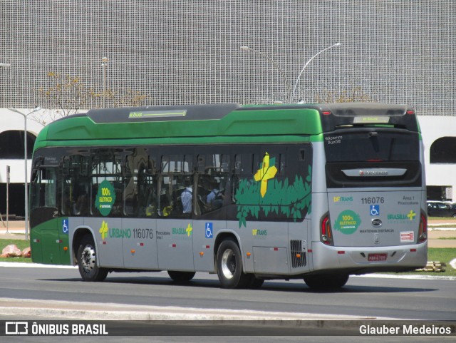 Viação Piracicabana Distrito Federal 116076 na cidade de Brasília, Distrito Federal, Brasil, por Glauber Medeiros. Número da foto: #11494430.