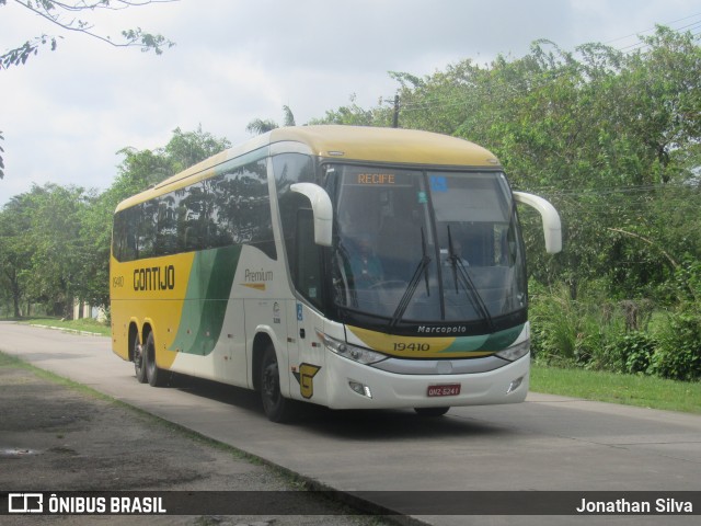 Empresa Gontijo de Transportes 19410 na cidade de Recife, Pernambuco, Brasil, por Jonathan Silva. ID da foto: 11493743.