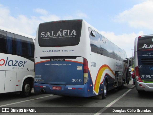 Saláfia Transportes 3010 na cidade de Aparecida, São Paulo, Brasil, por Douglas Célio Brandao. ID da foto: 11493612.