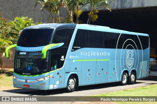 Viação Garcia 8545 na cidade de Apucarana, Paraná, Brasil, por Paulo Henrique Pereira Borges. Número da foto: #11494947.