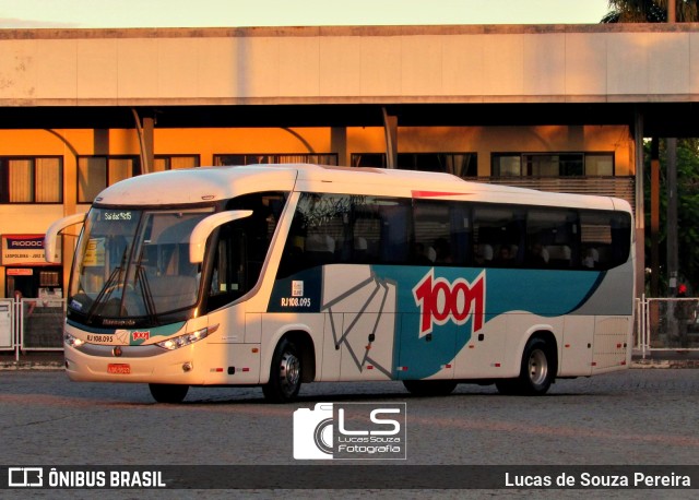 Auto Viação 1001 RJ 108.095 na cidade de Campos dos Goytacazes, Rio de Janeiro, Brasil, por Lucas de Souza Pereira. ID da foto: 11494835.