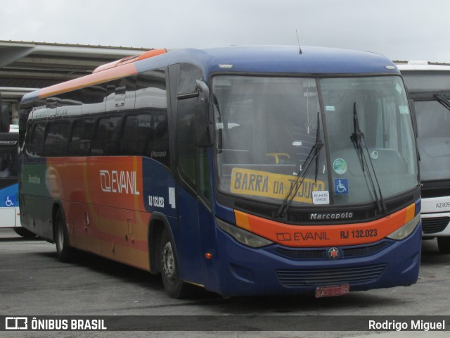 Evanil Transportes e Turismo RJ 132.023 na cidade de Rio de Janeiro, Rio de Janeiro, Brasil, por Rodrigo Miguel. ID da foto: 11495019.