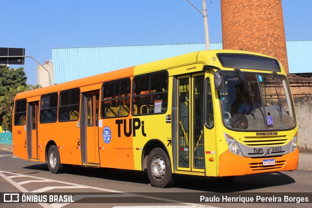 TUPi Transportes Urbanos Piracicaba 8405 na cidade de Piracicaba, São Paulo, Brasil, por Paulo Henrique Pereira Borges. Número da foto: #11418463.