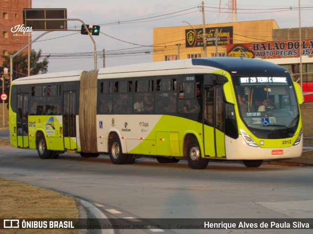 Itajaí Transportes Coletivos 2012 na cidade de Campinas, São Paulo, Brasil, por Henrique Alves de Paula Silva. Número da foto: #11418232.