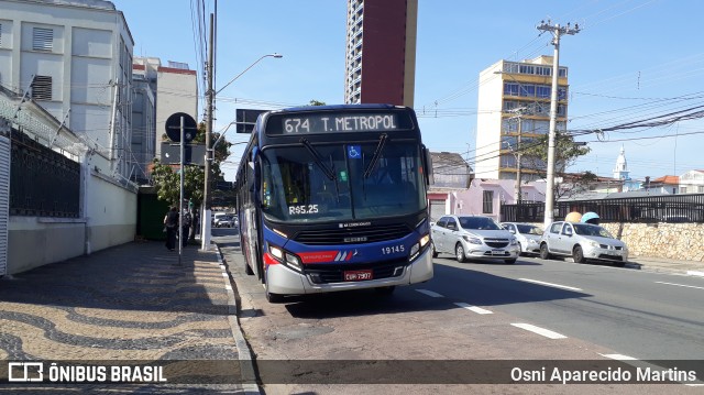 Transportes Capellini 19.145 na cidade de Campinas, São Paulo, Brasil, por Osni Aparecido Martins. ID da foto: 11418290.