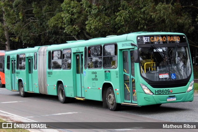 Auto Viação Redentor HB609 na cidade de Curitiba, Paraná, Brasil, por Matheus Ribas. Número da foto: #11418688.