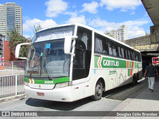 Empresa Gontijo de Transportes 21215 na cidade de Belo Horizonte, Minas Gerais, Brasil, por Douglas Célio Brandao. ID da foto: 11419468.