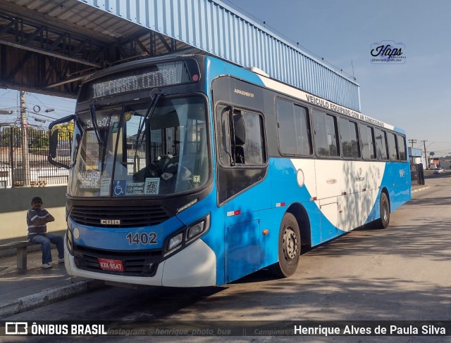 VB Transportes e Turismo 1402 na cidade de Campinas, São Paulo, Brasil, por Henrique Alves de Paula Silva. Número da foto: #11417799.