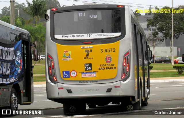 Transunião Transportes 3 6572 na cidade de Barueri, São Paulo, Brasil, por Carlos Júnior. ID da foto: 11418589.