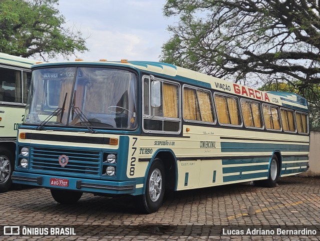 Viação Garcia 7728 na cidade de Londrina, Paraná, Brasil, por Lucas Adriano Bernardino. ID da foto: 11418597.