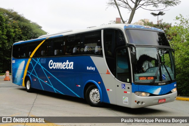 Viação Cometa 6201 na cidade de São Paulo, São Paulo, Brasil, por Paulo Henrique Pereira Borges. ID da foto: 11418485.