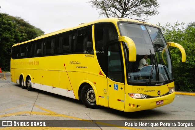 Viação Itapemirim 5519 na cidade de São Paulo, São Paulo, Brasil, por Paulo Henrique Pereira Borges. Número da foto: #11418493.