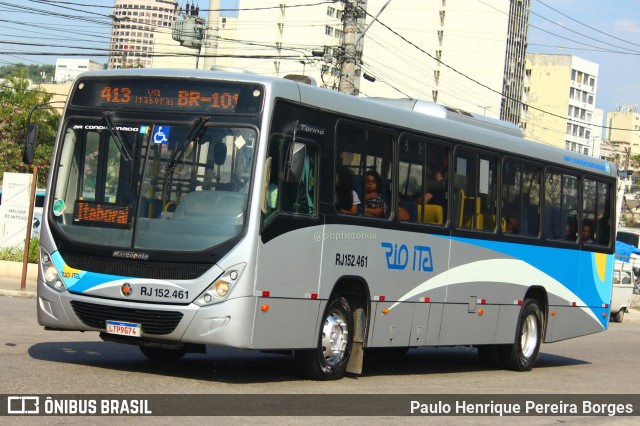 Rio Ita RJ 152.461 na cidade de Niterói, Rio de Janeiro, Brasil, por Paulo Henrique Pereira Borges. Número da foto: #11417249.