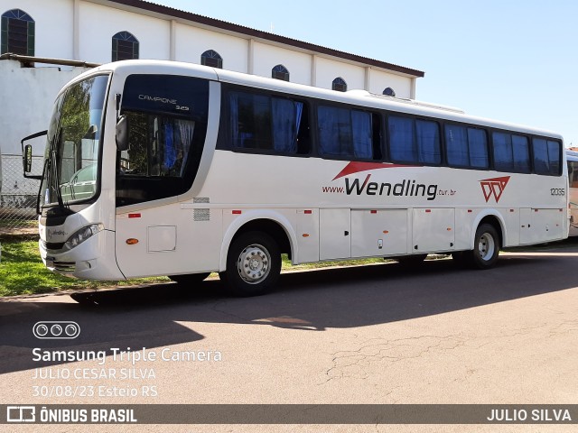 Wendling Transportes Coletivos 12035 na cidade de Esteio, Rio Grande do Sul, Brasil, por JULIO SILVA. ID da foto: 11416539.