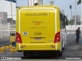 Viação Araguarina 3188 na cidade de Goiânia, Goiás, Brasil, por Glauber Medeiros. Número da foto: #11416932.