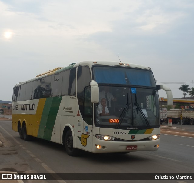 Empresa Gontijo de Transportes 17055 na cidade de Montes Claros, Minas Gerais, Brasil, por Cristiano Martins. Número da foto: #11497959.