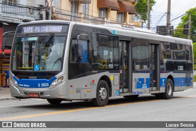 Sambaíba Transportes Urbanos 2 2523 na cidade de São Paulo, São Paulo, Brasil, por Lucas Sousa. Número da foto: #11498021.